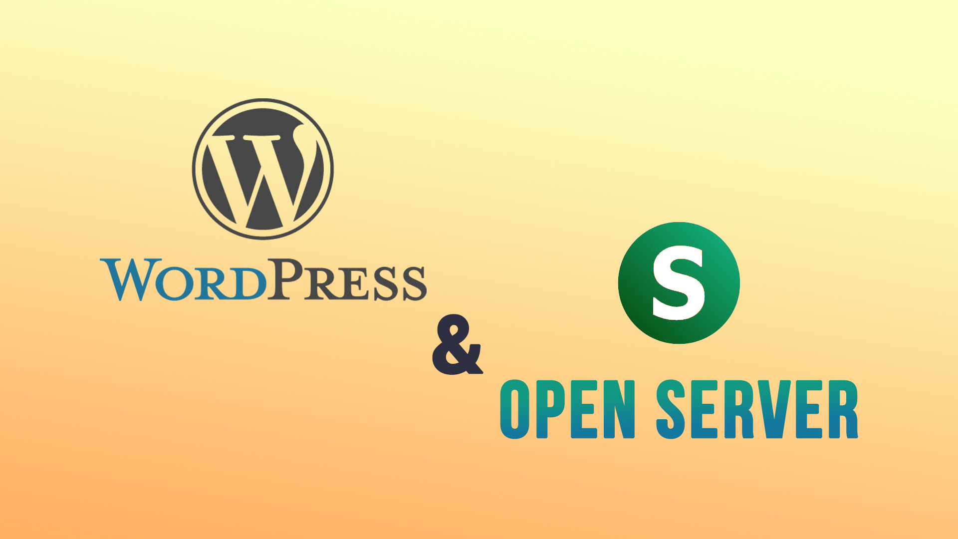 Wordpress and OpenServer
